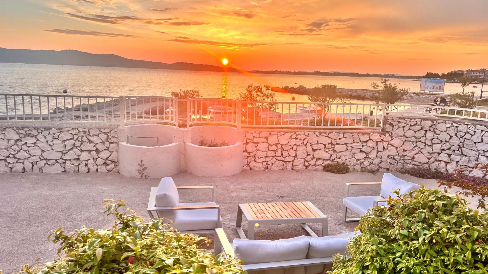 Luxury Beach Apartment W Sunset Sea Views Šibenik Exterior foto
